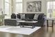 Signature Design by Ashley® Biddeford 2-Piece Shadow Left-Arm Facing Sectional and Chaise-4