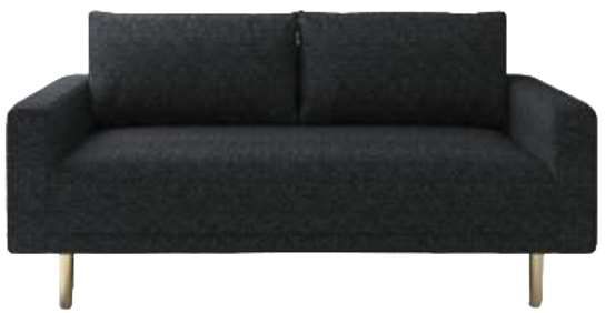 Furniture of America® Elverum 2-Piece Black Living Room Seating Set-3