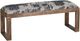 Crestview Collection Anthropology Upholstered Bench-0