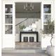 YHD Prairie Matte Black 6-Light Chandelier-1