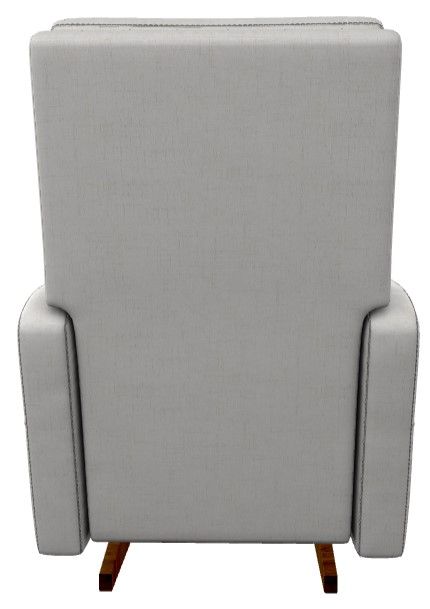 La-Z-Boy® Lennon Cream Power Rocking Recliner with Headrest-3