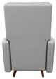 La-Z-Boy® Lennon Cream Power Rocking Recliner with Headrest-3