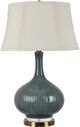 Crestview Collection Sawyer Blue-Green Table Lamp-0