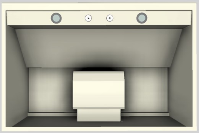 Vent-A-Hood® 36" Biscuit Wall Mounted Range Hood-2