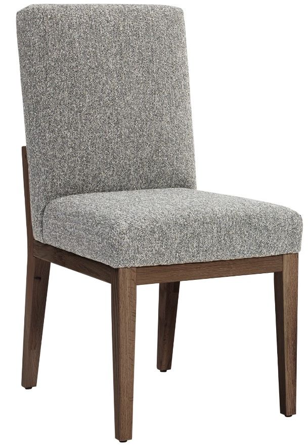 Artisan & Post by Vaughan-Bassett Dovetail Charcoal/Aged Gray Upholstered Dining Side Chair-0