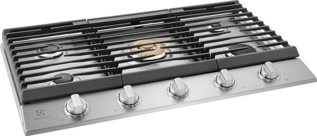 Electrolux 36" Stainless Steel Natural Gas Cooktop with Griddle-2