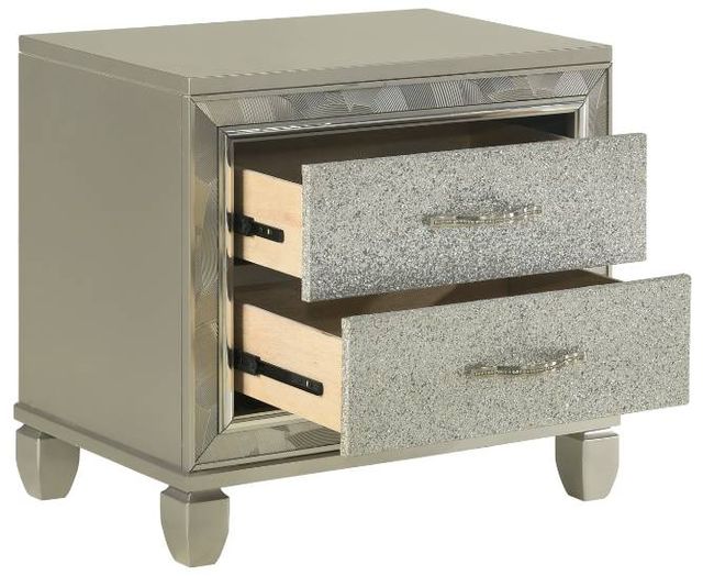 New Classic® Home Furnishings Radiance Silver Nightstand-3