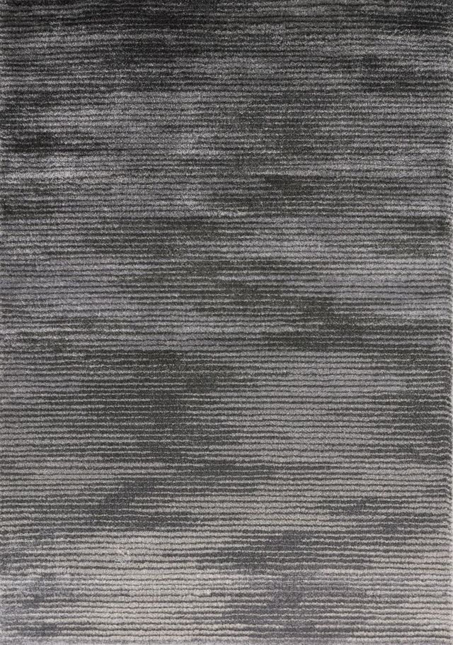 Kalora Interiors Breeze Grey Distressed Lines 7'10 x 10'6 Rug-0