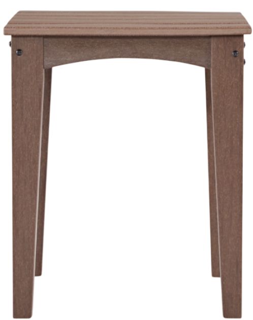 Signature Design by Ashley® Emmeline Brown Polyethylene Outdoor End Table-1