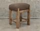 International Furniture Direct Balam Brown Stool-4