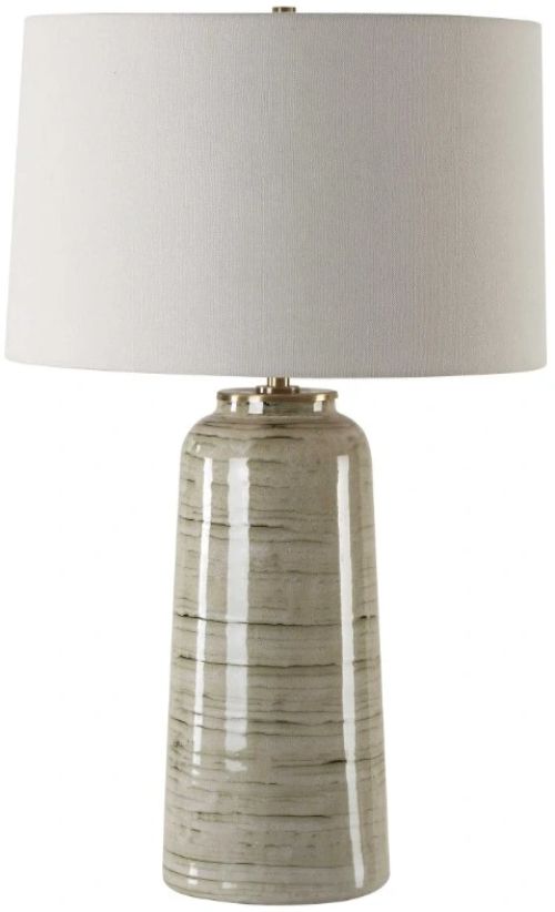 Uttermost® Strata Tan Glaze Table Lamp-0