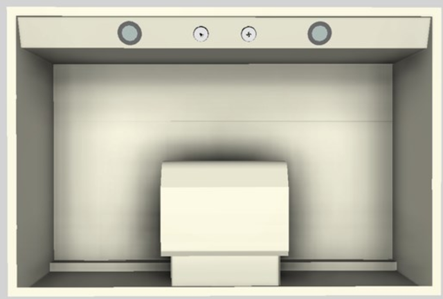 Vent-A-Hood® 36" Biscuit Wall Mounted Range Hood-3