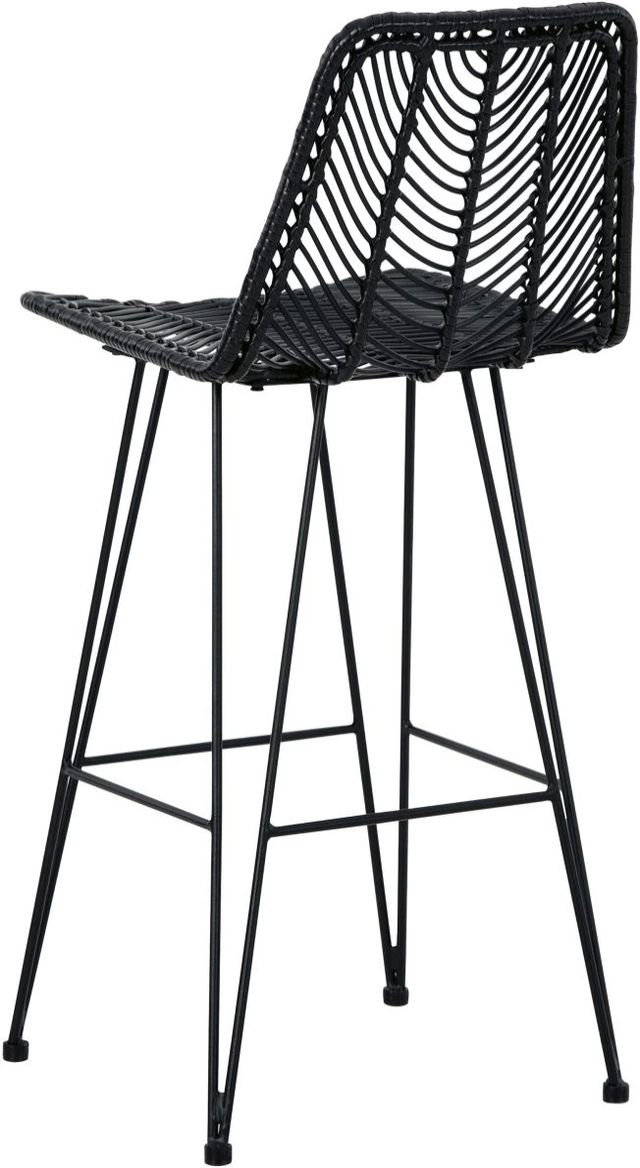 Signature Design by Ashley® Angentree Black Bar Stool-1