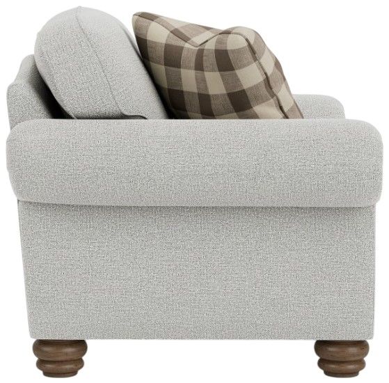 Flexsteel® Bexley Silver Glacier Chair-2