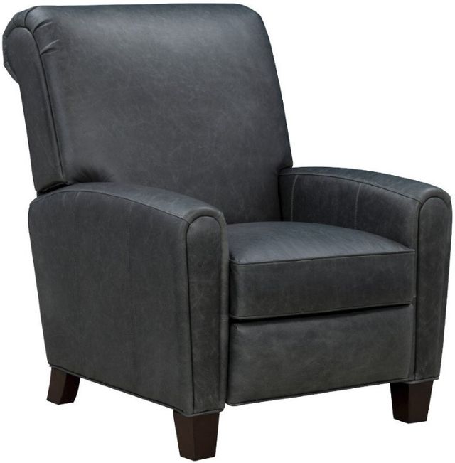 BarcaLounger® Harrington Clifton Gray Leather Manual Recliner-0