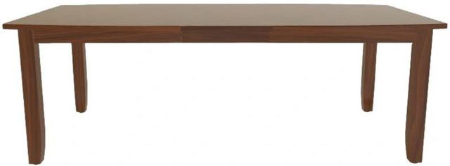 Mavin Customizable 48" x 72" Boat Extendable Dining Table with 18" Leaf-1