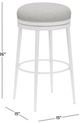 HH2 Home Aubrie Gray/White Counter Stool-2