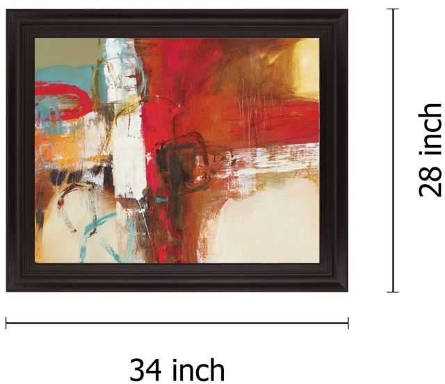 Classy Living Scarlet Fusion Wall Art-1