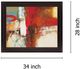 Classy Living Scarlet Fusion Wall Art-1