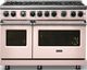 Viking® 7 Series 48'' Blush Pro Style Gas Range-2