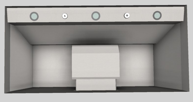 Vent-A-Hood® 42" Stainless Steel Wall Mounted Liner Insert-2