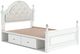 Signature Design by Ashley® Kozlani White Full Upholstered Storage Panel Bed-3