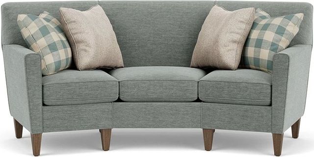 Flexsteel® Digby Blue Arctic Conversation Sofa