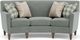 Flexsteel® Digby Blue Arctic Conversation Sofa-0