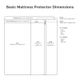 Protect-A-Bed® Basic King Mattress Protector-1