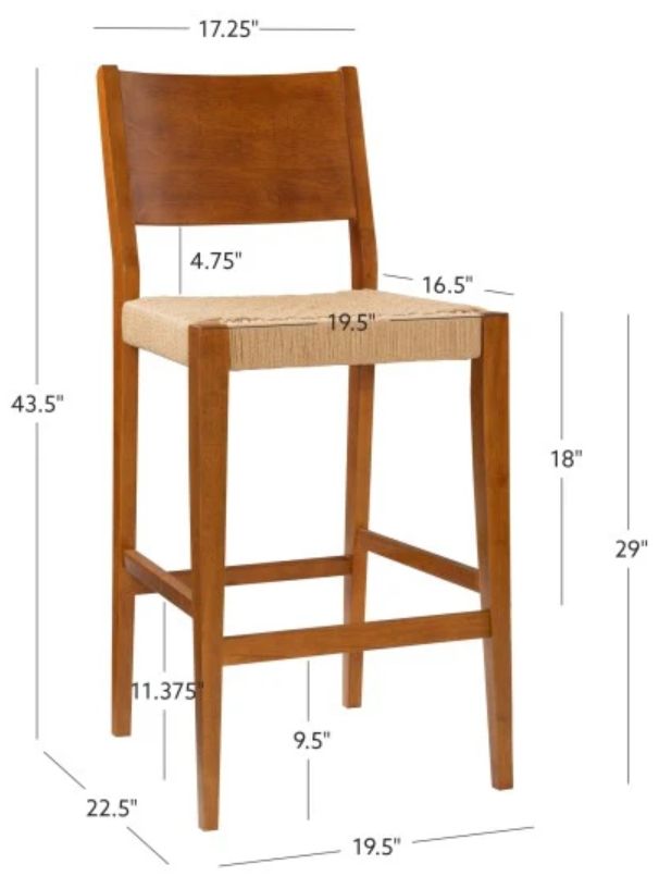 Powell® Cosgrove Brown Bar Stool -2