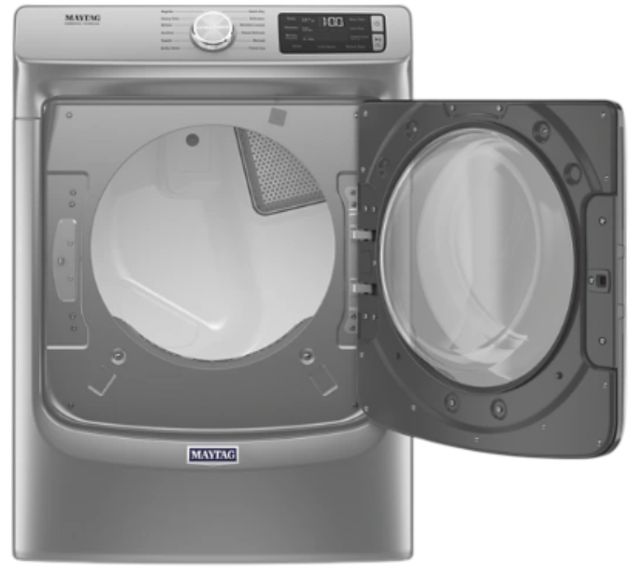 Maytag® 7.3 Cu. Ft. Metallic Slate Front Load Gas Dryer-2