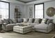 Franklin™ Barton Chinchilla Square Ottoman-1