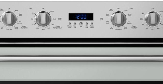 Viking® 3 Series 30" Arctic Grey Double Electric Wall Oven-2