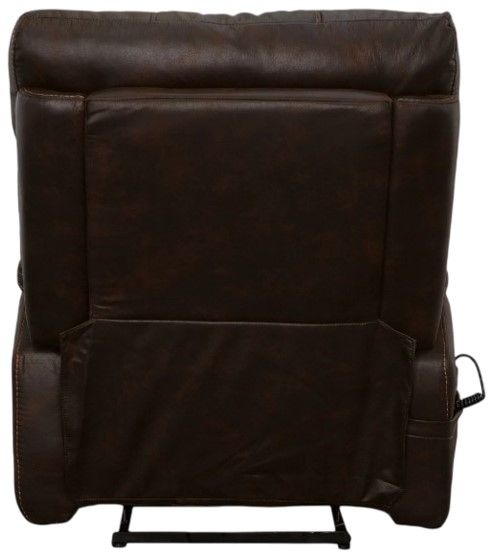 Flexsteel® Clive Brown  Power Recliner with Power Headrest-4