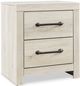 Signature Design by Ashley® Cambeck 5-Piece Whitewash White Full Storage Panel Bed Set-4