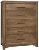 LM Co Home By Vaughan-Bassett Crafted Cherry by Ben & Erin Napier Medium Cherry 5-Drawer Chest-0
