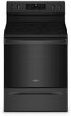Whirlpool® 30" Black Freestanding Electric Range with 5-in-1 Air Fry Oven-0
