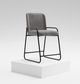 International Furniture Direct Seating Black/Gray Bar Stool-1