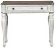 Liberty Furniture Magnolia Manor Antique White/Weathered Bark Accent Desk-2