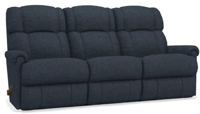 La-Z-Boy® Pinnacle Navy Manual Wall Reclining Sofa-0