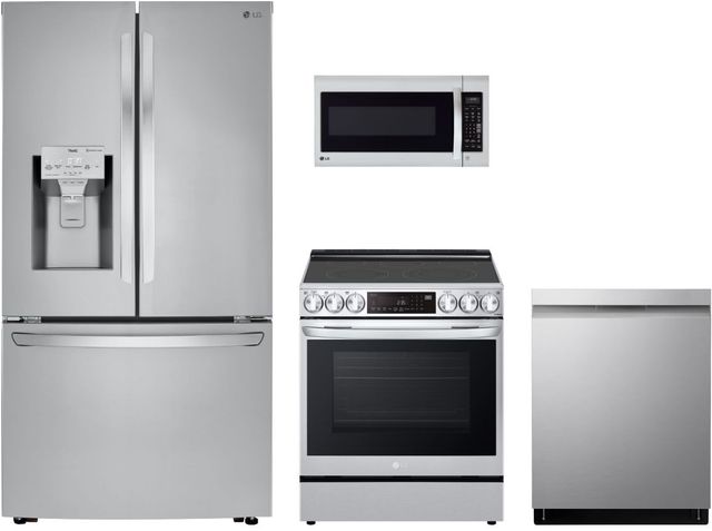 LG 4 Piece Stainless Steel Kitchen Package-0