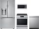 LG 4 Piece Stainless Steel Kitchen Package-0