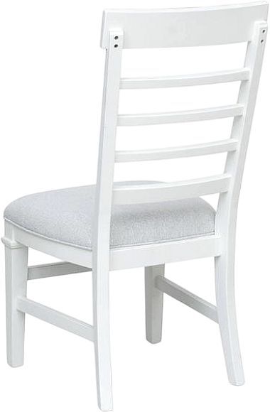 Magnussen Home® Charleston Hoffman Whip/White Dove Dining Side Chair with Upholstered Seat-2