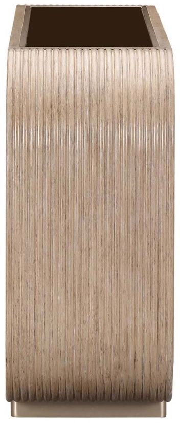Michael Amini® West Kensington Sea Salt Caramel Console Table-2