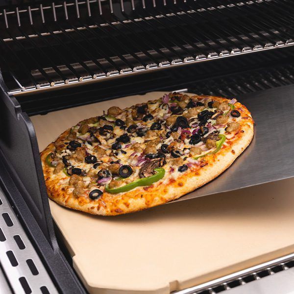 Broil King® Rectangular Pizza Stone-1
