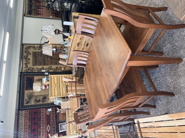 Amish made dining table hotsell
