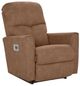 La-Z-Boy® Hawthorn Chestnut Power Rocking Recliner with Headrest-0