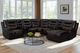 Elements International El Camino 7-Piece Marietta Brown Power Reclining Sectional-2