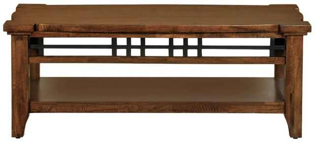 Napa Furniture Design Whistler Retreat Brown Cocktail Table-0