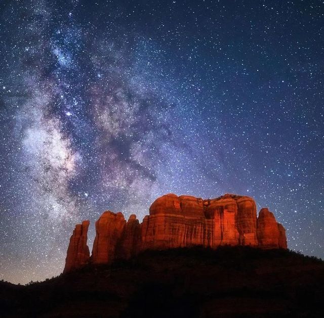 Classy Art Cathedral Rock Sedona Wall Art-1